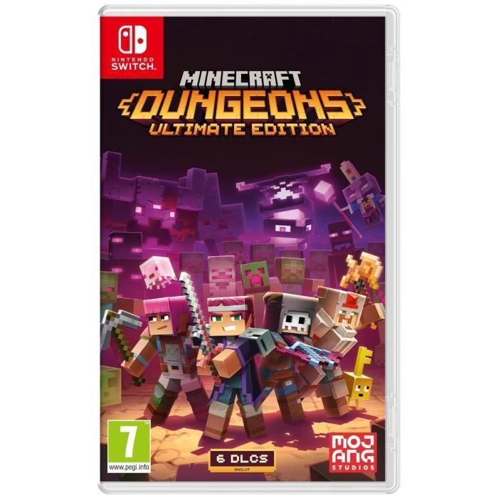 Nintendo Minecraft Dungeons Ultimate Edition - Juego para Nintendo Switch Nintendo Minecraft Dungeons Ultimate Edition - Juego para Nintendo Switch