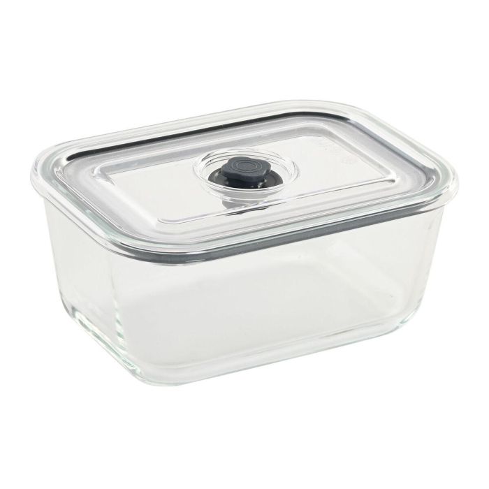 Recipiente Basicos DKD Home Decor Transparente 10.2 x 6.5 x 14.2 cm Recipiente Basicos DKD Home Decor Transparente 10.2 x 6.5 x 14.2 cm
