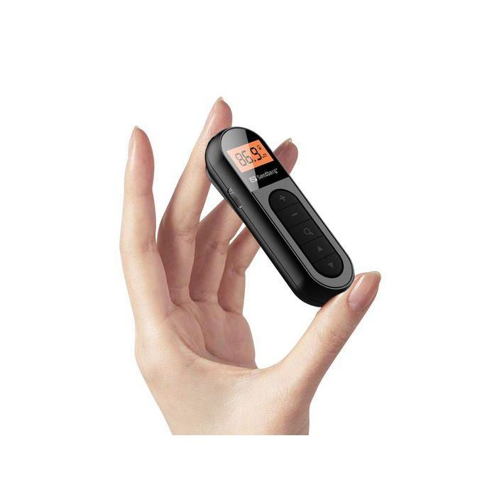 Sandberg Radio FM de Bolsillo Ultracompacta Recargable con Clip y Auriculares Incluidos para Deportes, Camping y Emergencias 5