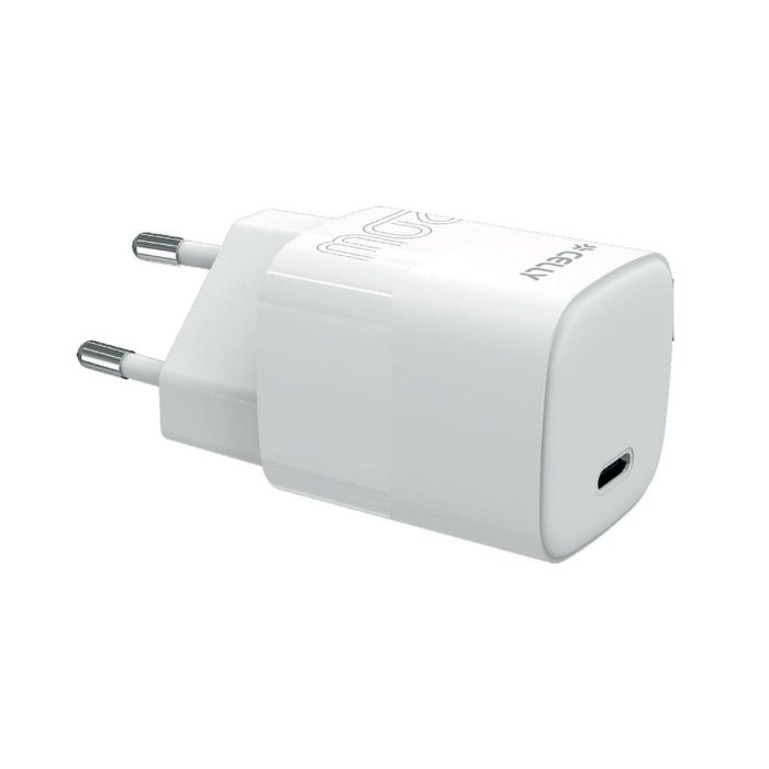 Cargador de Pared Celly TC1USBC20WEVOWH Blanco 20 W 1