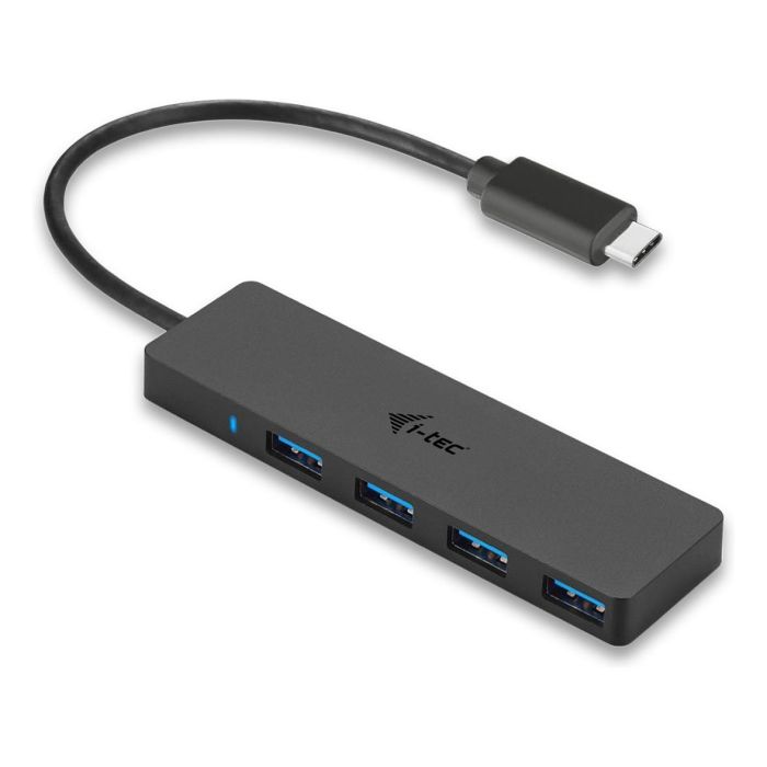 i-tec ADVANCE Series HUB - Concentrador USB-C Delgado con 4 Puertos USB 3.0 para Portátil, MacBook, Tableta y Dispositivos con conector USB-C o Thunderbolt 3 i-tec ADVANCE Series HUB - Concentrador USB-C Delgado con 4 Puertos USB 3.0 para Portátil, MacBook, Tableta y Dispositivos con conector USB-C o Thunderbolt 3