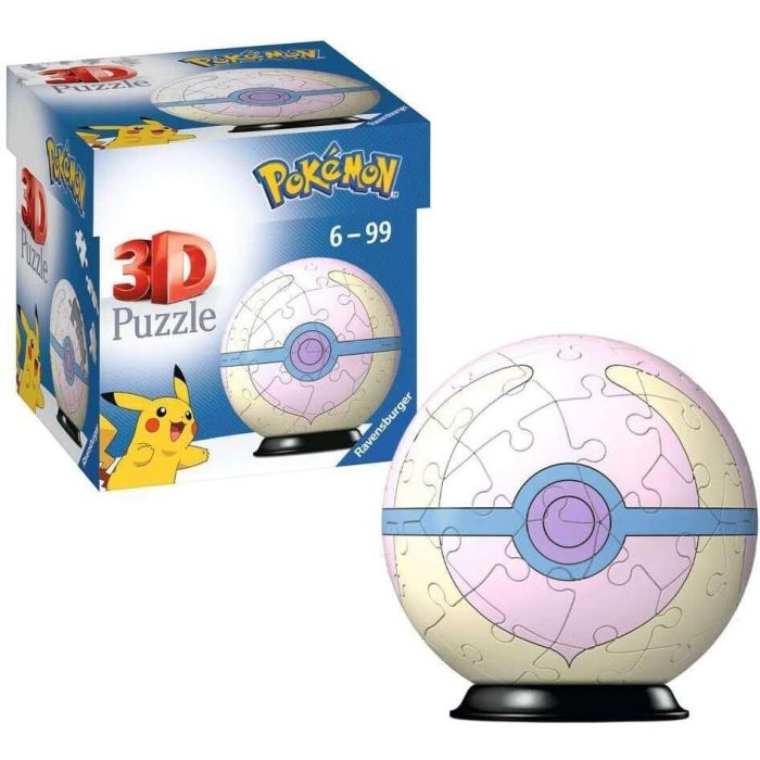Puzzle 3D Poke Ball Pokemon 54pzs 0 Puzzle 3D Poke Ball Pokemon 54pzs 0