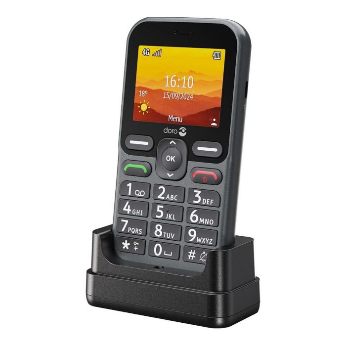 Doro Leva L10 graphite Teléfono Móvil Barra, Pantalla 2.4", Cámara 2MP, Batería 1150 mAh, Negro 5 Doro Leva L10 graphite Teléfono Móvil Barra, Pantalla 2.4", Cámara 2MP, Batería 1150 mAh, Negro 5