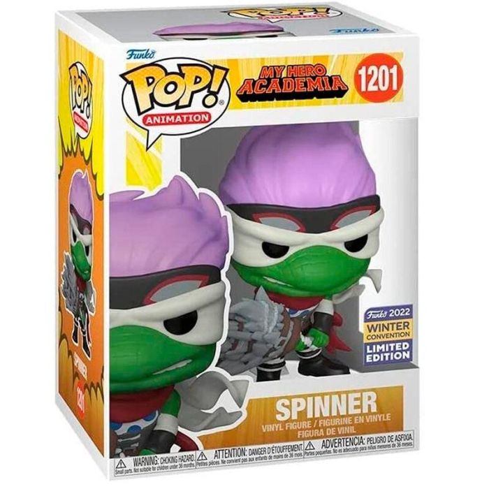 Funko Pop My Hero Academia Spinner - Figura de Vinilo de 9 cm con Caja Original 0 Funko Pop My Hero Academia Spinner - Figura de Vinilo de 9 cm con Caja Original 0