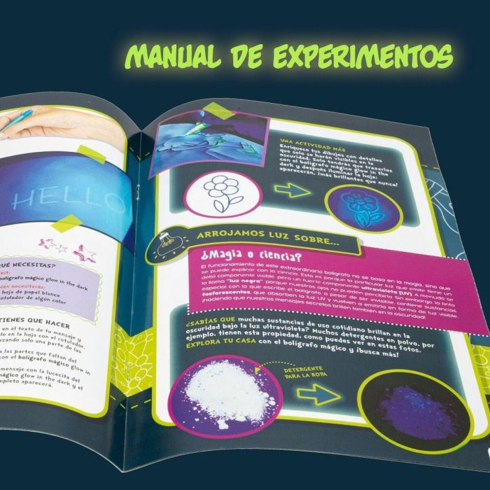 Juego de Ciencia Lisciani Laboratorio de la oscuridad ES (6 Unidades) 2