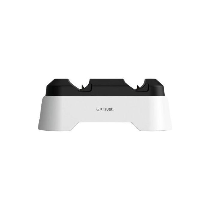 Trust Gaming GXT 228 Estación de Recarga Doble para 2 Mandos DualSense PS5 - Color Blanco, Conexión USB-C con Indicadores LED 2 Trust Gaming GXT 228 Estación de Recarga Doble para 2 Mandos DualSense PS5 - Color Blanco, Conexión USB-C con Indicadores LED 2