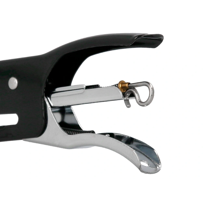 Q-connect Grapadora Tenaza KF22340 Metálica Color Negro Capacidad 12 Hojas Usa Grapas Número 10 4