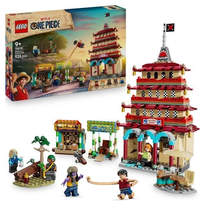 LEGO 75638 One Piece Batalla en Arlong Park - Set de construcción para niños a partir de 9 años