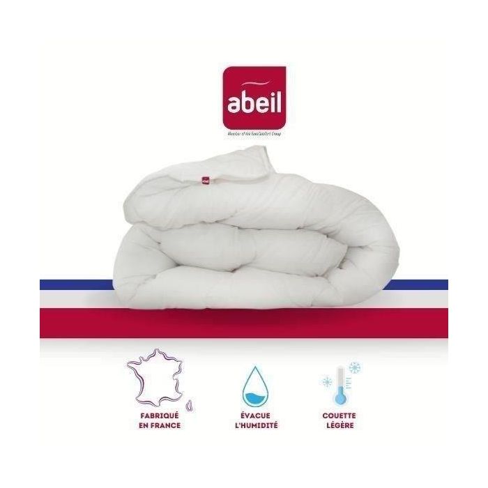 Abeil Edredón ligero ICEBERG de Fibra Sintética 200 g/m² Lavable ideal para Verano o Habitaciones Cálidas 140x200 cm 0 Abeil Edredón ligero ICEBERG de Fibra Sintética 200 g/m² Lavable ideal para Verano o Habitaciones Cálidas 140x200 cm 0