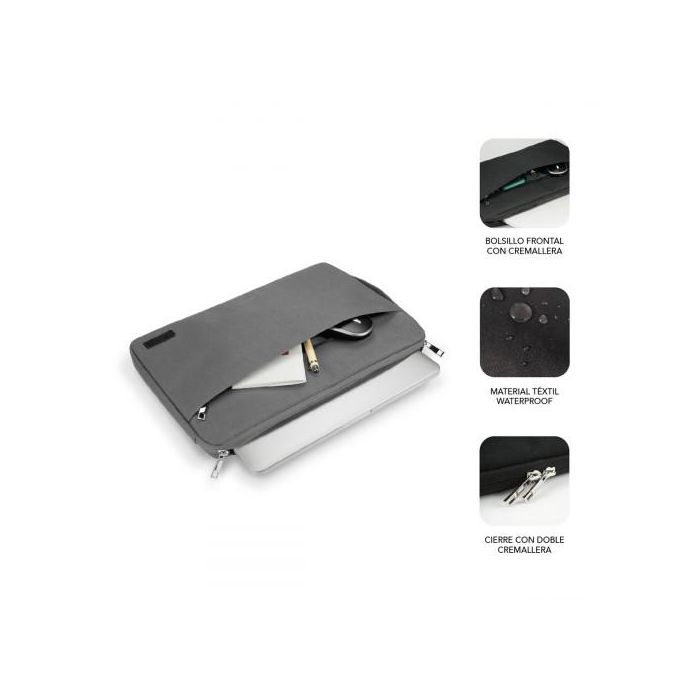 SUBBLIM Maletin Urban Laptop Sleeve 13,3-14" Grey 1 SUBBLIM Maletin Urban Laptop Sleeve 13,3-14" Grey 1