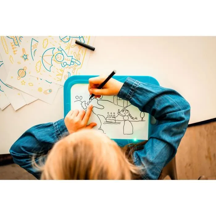 Nathan NAT3701656100409 - DESSINEO Mi tableta de dibujo - Juego creativo - A partir de 4 años 3