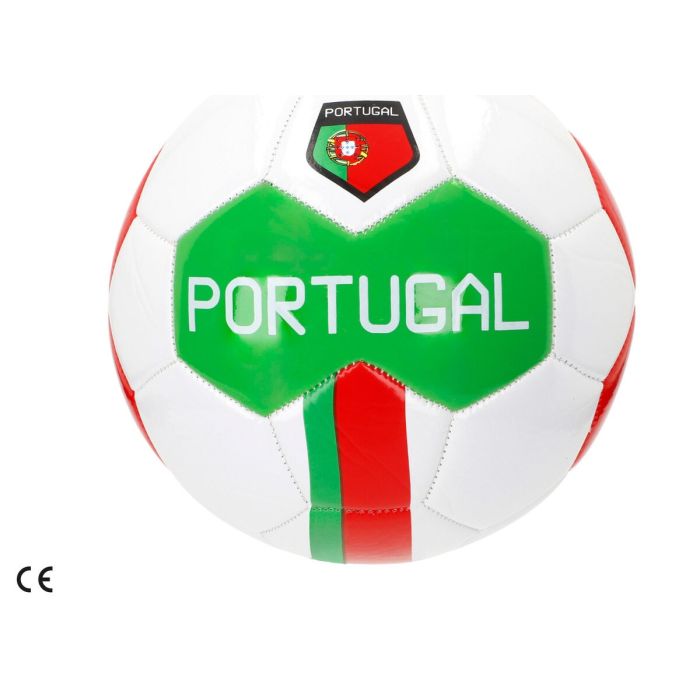 Balón de Fútbol Aktive Portugal Talla 5 22 x 22 x 22 cm 12 Unidades 3