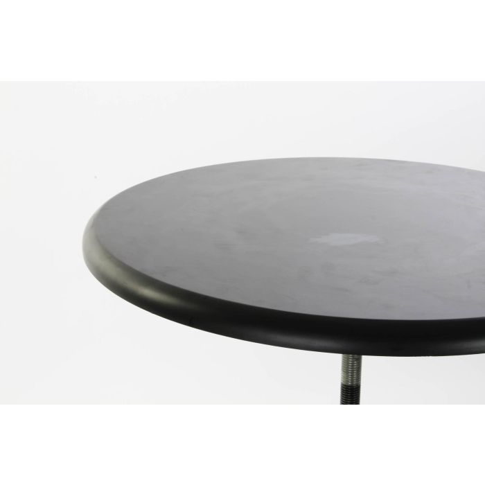 DKD Home Decor Mesita Auxiliar Vintage Natural Negro Metal Madera 60 x 105 x 60 cm 1