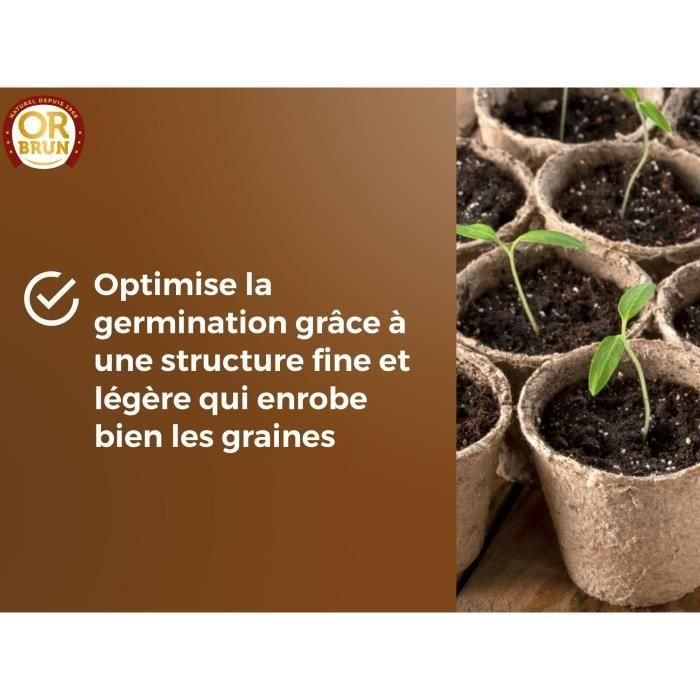Tierra para Semillas - ORO MARRÓN - OBRTSEM6U - 6L - Mejora el Drenaje - Retención Óptima de Agua 3 Tierra para Semillas - ORO MARRÓN - OBRTSEM6U - 6L - Mejora el Drenaje - Retención Óptima de Agua 3