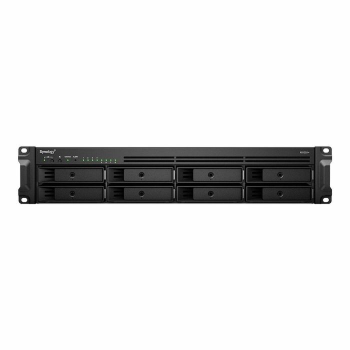 Synology RS1221+ NAS RackStation 8 Bahías con procesador AMD Ryzen Embedded V1500B y 4GB DDR4 6