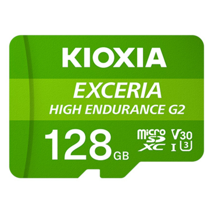 KIOXIA EXCERIA HIGH ENDURANCE G2 128 GB MicroSD UHS-I Clase 10 para Dashcams y Vigilancia Continua