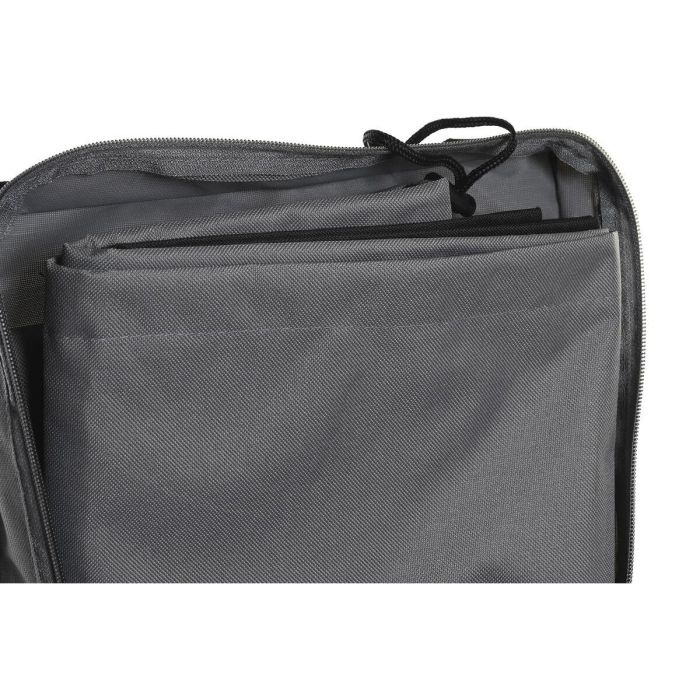 Funda Protectora DKD Home Decor Mesa Negro Aluminio Gris oscuro (200 x 130 x 60 cm) 2 Funda Protectora DKD Home Decor Mesa Negro Aluminio Gris oscuro (200 x 130 x 60 cm) 2
