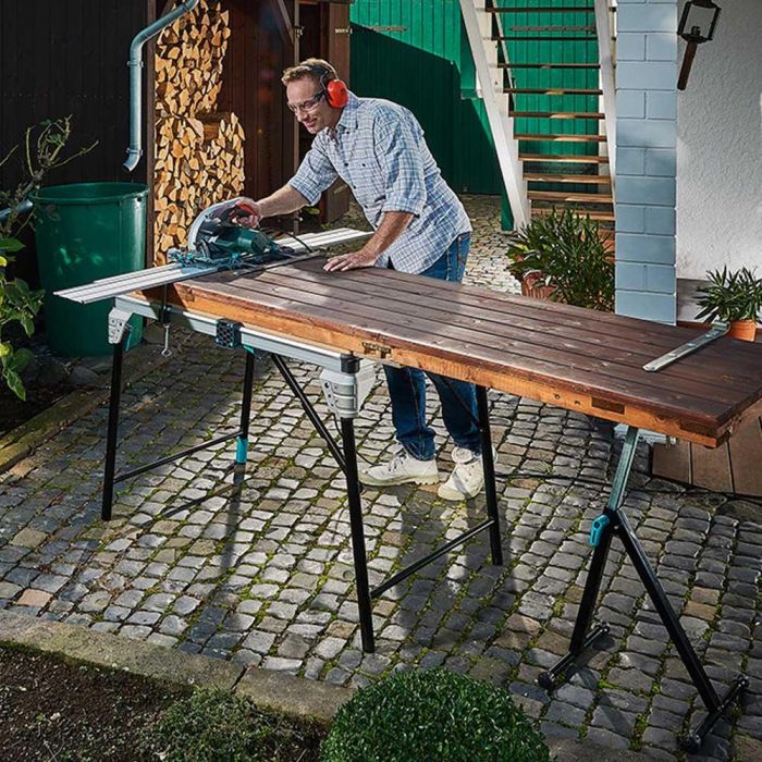 Wolfcraft 6918000 Banco para Máquinas Master Cut 2600 Multifuncional Plegable 1