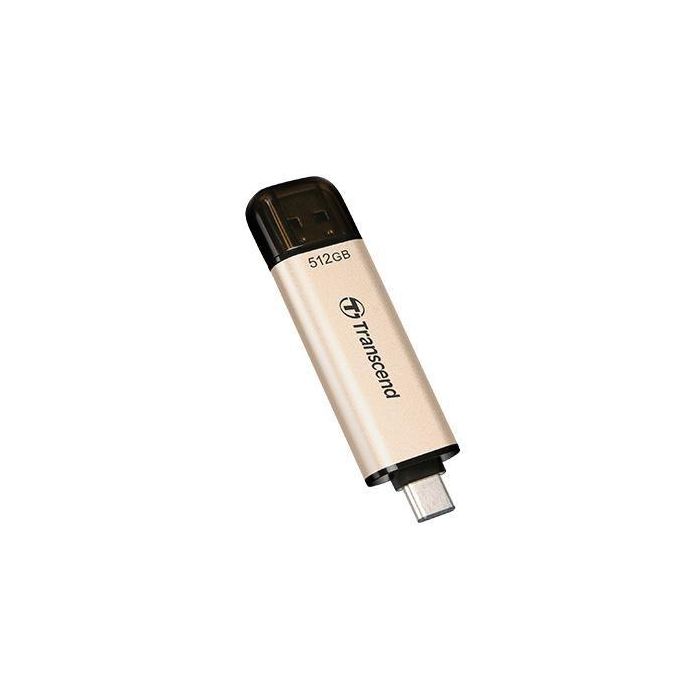 Transcend 512GB, USB Type-A/USB Type-C, USB 3.2 Gen 1, 420MB/s read, 400MB/s write 2 Transcend 512GB, USB Type-A/USB Type-C, USB 3.2 Gen 1, 420MB/s read, 400MB/s write 2
