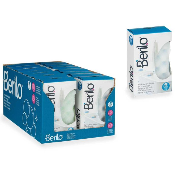 Esponja Exfoliante Doble Capa Surtidos Colores Berilo 15X4CM (14 Unidades) 2 Esponja Exfoliante Doble Capa Surtidos Colores Berilo 15X4CM (14 Unidades) 2