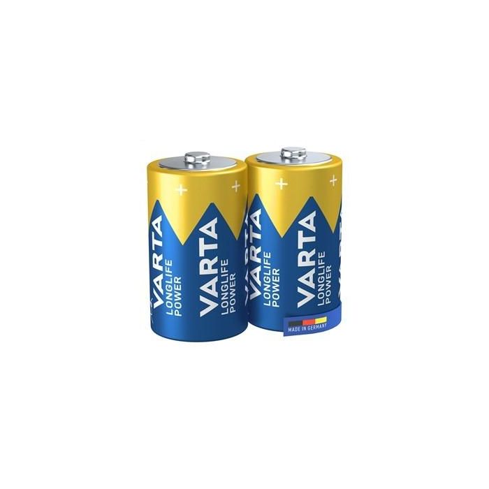 Pilas Alcalinas Varta LR20 D Longlife Power 2uds - Energía Potente para Juguetes y Linternas - Ref: 4920121412 Pilas Alcalinas Varta LR20 D Longlife Power 2uds - Energía Potente para Juguetes y Linternas - Ref: 4920121412