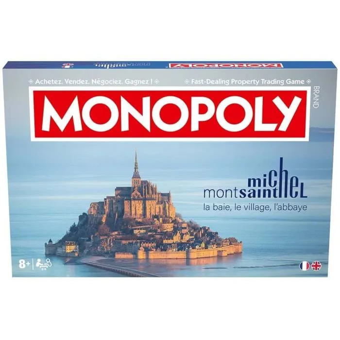 Winning Moves MONOPOLY Mont Saint Michel Juego de mesa MOVIMIENTOS GANADORES WIN5036905059909 3