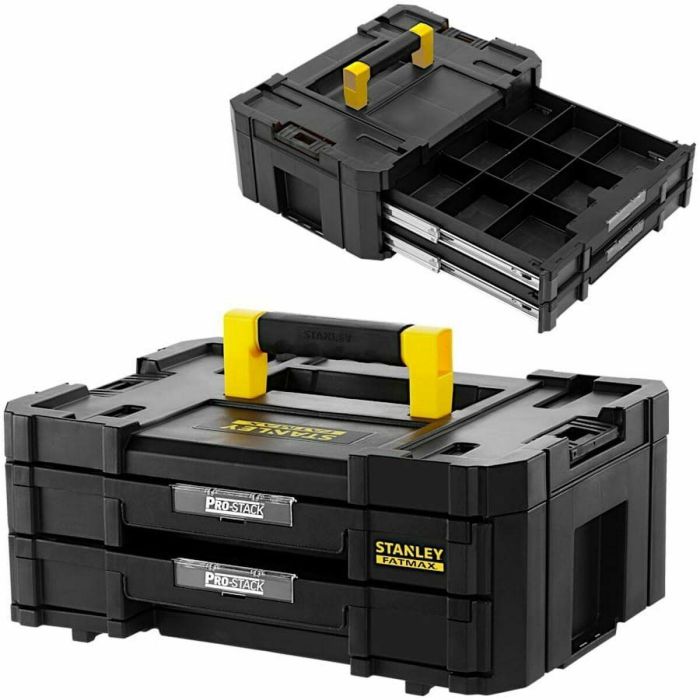 Caja de Herramientas Stanley Metal 2 Compartimentos 19