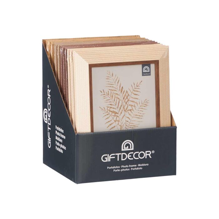 Portafotos Relieve 15x20 cm Madera MDF - Giftdecor (24 Unidades) 2 Portafotos Relieve 15x20 cm Madera MDF - Giftdecor (24 Unidades) 2