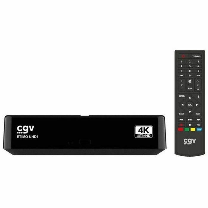 CGV CGV1701429602209 Receptor Grabador TNT ETIMO UHD1 UHD 4K Dolby AC4 HDR10 Control Parental