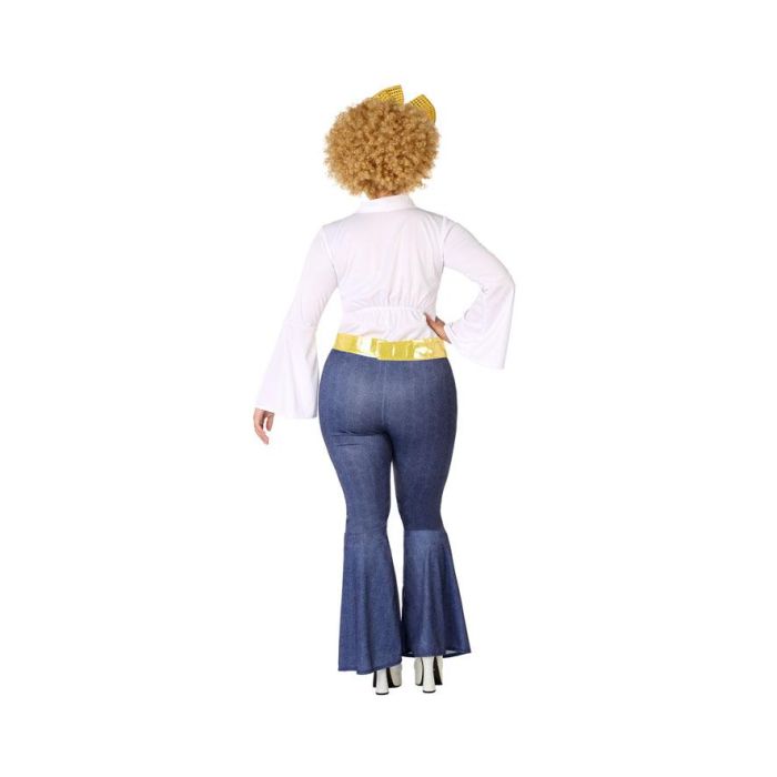 Disfraz Disco Mujer Años 70 Adulto Mujer Adulto XL 2