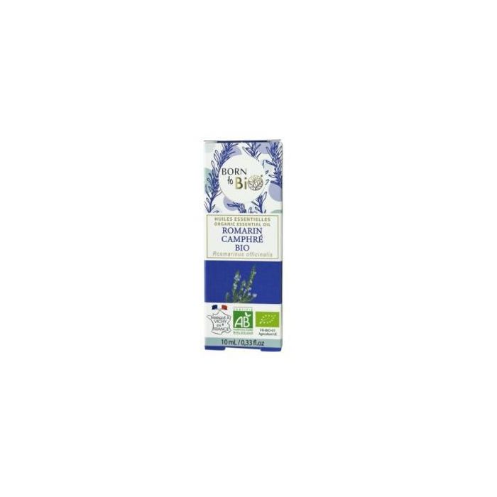 BORN TO BIO Romero Alcanforado Aceite Esencial Orgánico 10 ml Bio