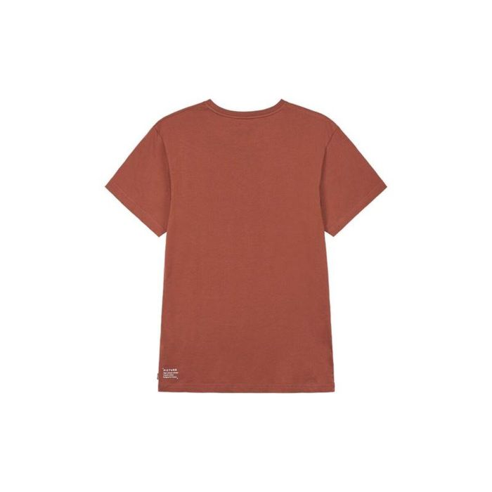 Camiseta de Manga Corta Hombre Picture MTS952.H Marrón (M)