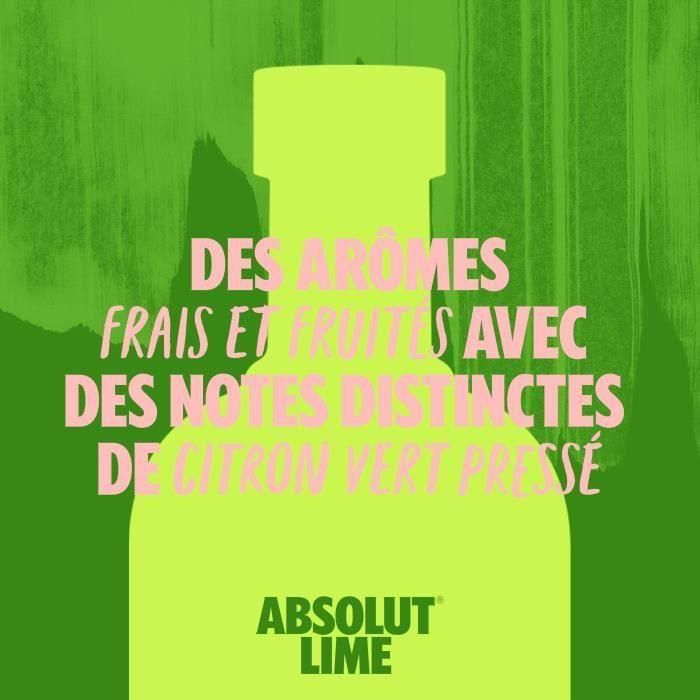 Absolut Lime - Vodka con sabor - 40% - 70 cl 2