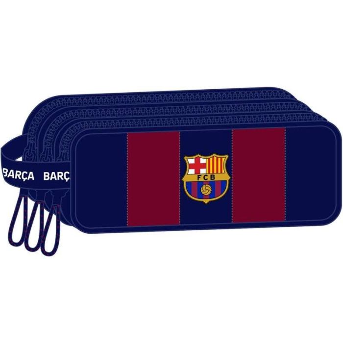 Portatodo Doble F.C. Barcelona Rojo Azul marino 21 x 8.5 x 7 cm Portatodo Doble F.C. Barcelona Rojo Azul marino 21 x 8.5 x 7 cm