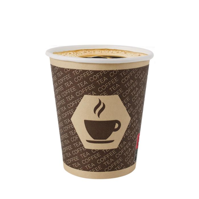 Inde Set de 8 Vasos de Cartón para Café con Tapa, 250 cc (18 Unidades) 2 Inde Set de 8 Vasos de Cartón para Café con Tapa, 250 cc (18 Unidades) 2