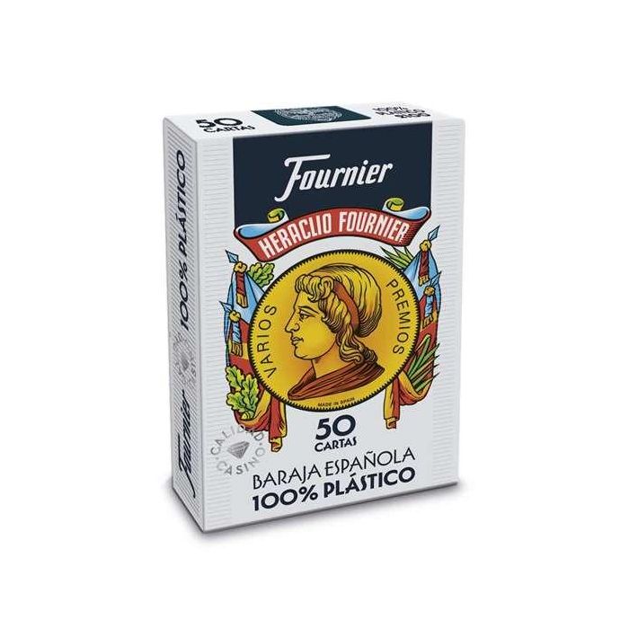 Baraja Fournier Española 100% Plastico 50 Cartas Baraja Fournier Española 100% Plastico 50 Cartas
