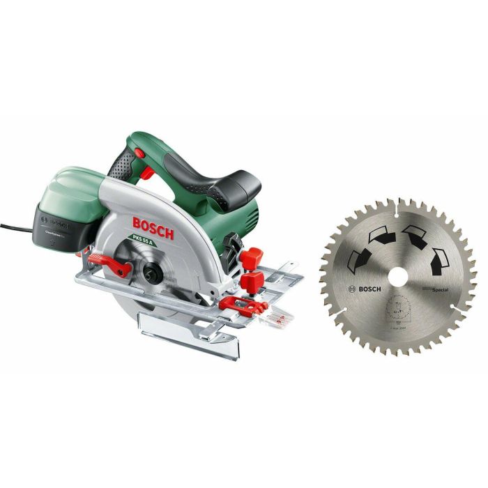 Bosch PKS 55A Sierra circular con CleanSystem (85% absorción de polvo), CutControl, Softgrip y placa base robusta 6 Bosch PKS 55A Sierra circular con CleanSystem (85% absorción de polvo), CutControl, Softgrip y placa base robusta 6