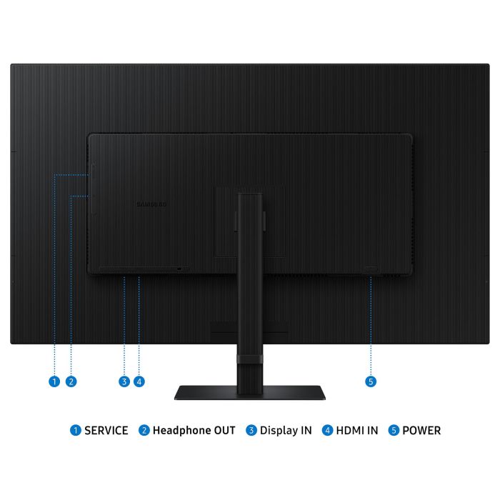 Samsung Monitor 37" LS37D702EAUXEN 4K Ultra HD VA Negro 5 ms 3
