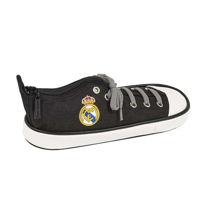 Portatodo Real Madrid C.F. 812024830 Negro (24 x 8 x 8.5 cm)