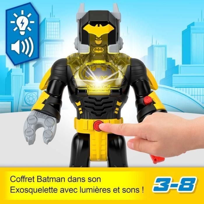 Imaginext Hyg31 Figura Batman Insider y Exotraje Robot Articulado 30,5cm con Luces, Sonidos y Proyectiles para Niños +3 Años 2 Imaginext Hyg31 Figura Batman Insider y Exotraje Robot Articulado 30,5cm con Luces, Sonidos y Proyectiles para Niños +3 Años 2