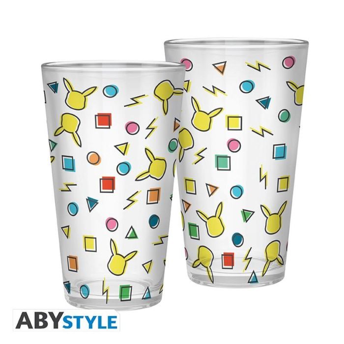 Vaso Abystyle Pokemon Pikachu Pattern 400 mL 2 Vaso Abystyle Pokemon Pikachu Pattern 400 mL 2