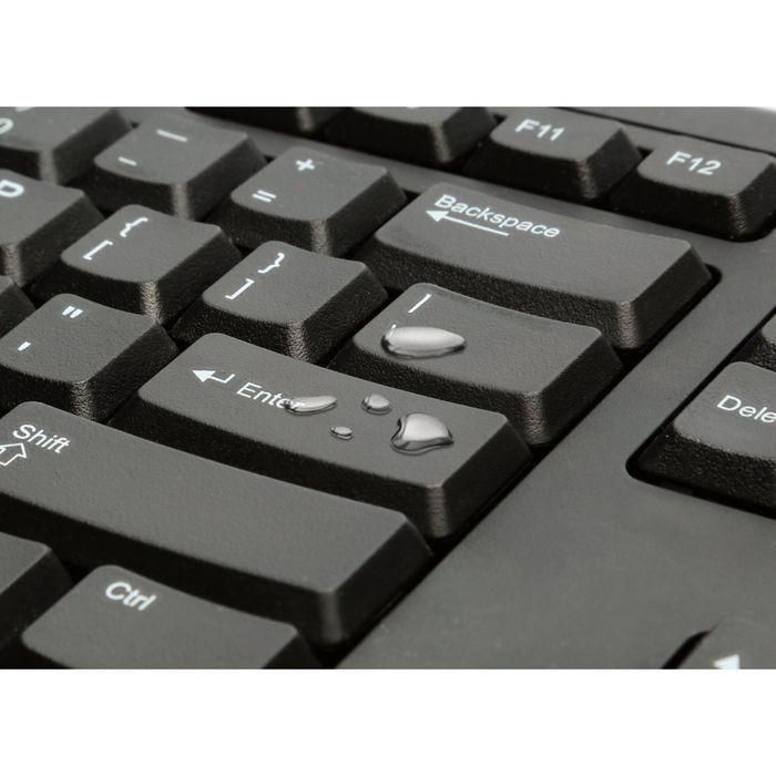 Kensington KB100 EQ Teclado Completo con Cable USB-A, Resistente a Derrames, Diseño Sostenible 1 Kensington KB100 EQ Teclado Completo con Cable USB-A, Resistente a Derrames, Diseño Sostenible 1