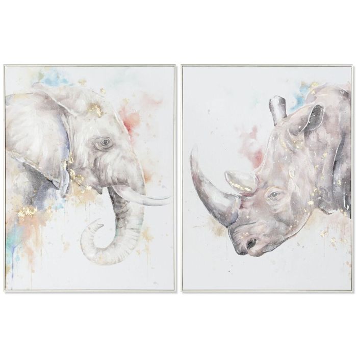 Cuadro Moderno DKD Home Decor Multicolor 3.5 x 80 x 60 cm (2 Unidades) Cuadro Moderno DKD Home Decor Multicolor 3.5 x 80 x 60 cm (2 Unidades)