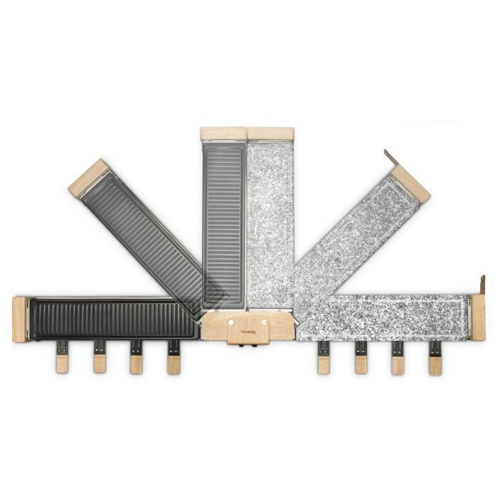 Hkoenig Raclette 3 en 1 WOD360: Raclette, Piedra y Grill - 8 Personas - 1400W 2 Hkoenig Raclette 3 en 1 WOD360: Raclette, Piedra y Grill - 8 Personas - 1400W 2