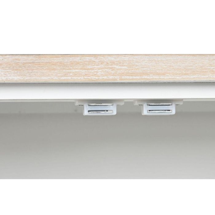 Buffet Tradicional DKD Home Decor Blanco Natural 40 x 80 x 130 cm 3