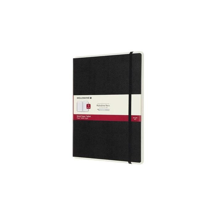 Moleskine Cuaderno digital xl con páginas rayadas tapa dura negro