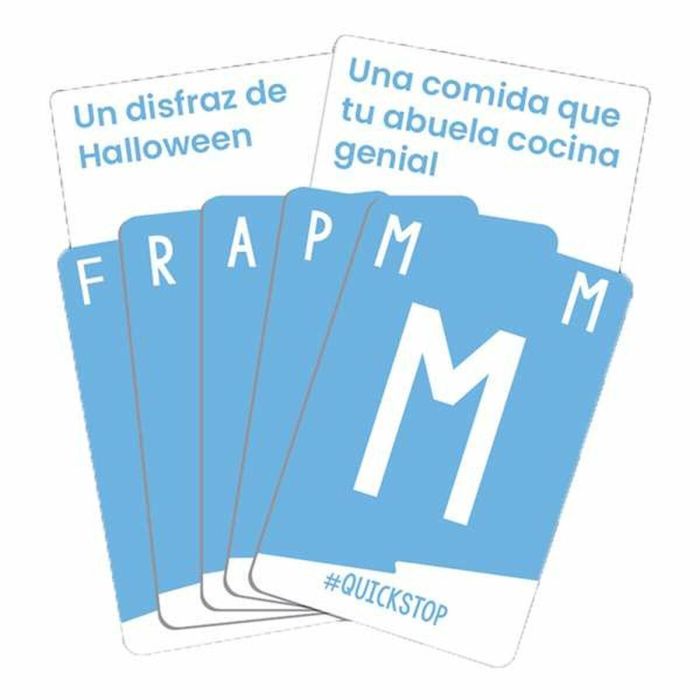 La Caja Quick Stop Family Juego de Mesa - 2-7 Jugadores, Edad 6+, 15 Minutos, 240 Situaciones, Agilidad Mental 2 La Caja Quick Stop Family Juego de Mesa - 2-7 Jugadores, Edad 6+, 15 Minutos, 240 Situaciones, Agilidad Mental 2