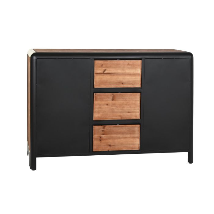 Buffet Loft DKD Home Decor Marron Oscuro Gris Oscuro 40 x 79 x 120 cm 9 Buffet Loft DKD Home Decor Marron Oscuro Gris Oscuro 40 x 79 x 120 cm 9