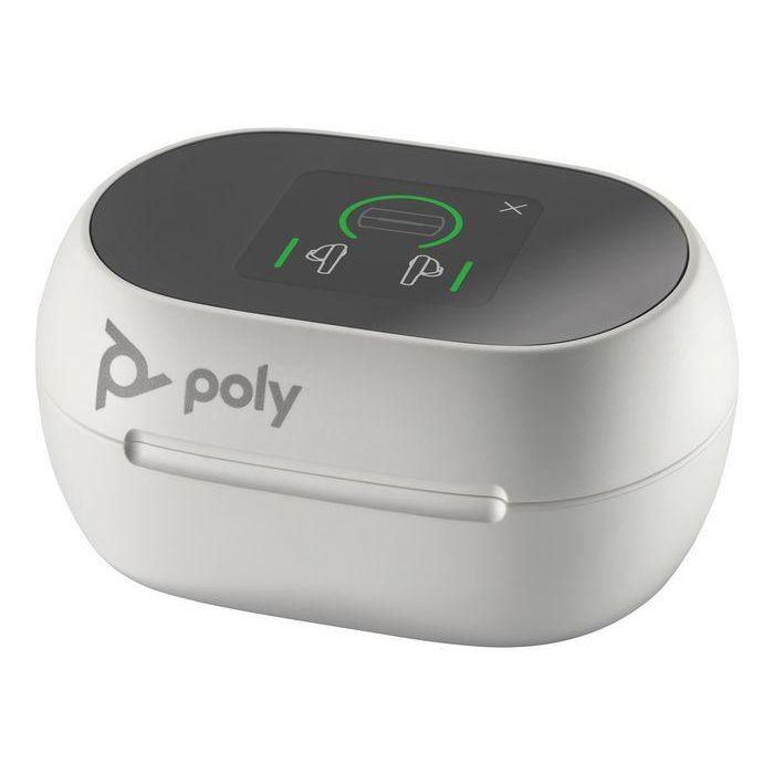 HP Poly Voyager Free 60+ UC White Sand Earbuds +BT700 USB-A Adapter +Touchscreen Charge Case 3 HP Poly Voyager Free 60+ UC White Sand Earbuds +BT700 USB-A Adapter +Touchscreen Charge Case 3