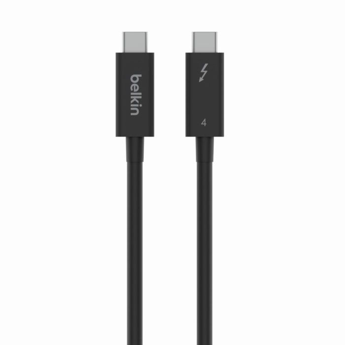 Cable Thunderbolt 3 Belkin INZ002BT2MBK Negro 2 m 0 Cable Thunderbolt 3 Belkin INZ002BT2MBK Negro 2 m 0